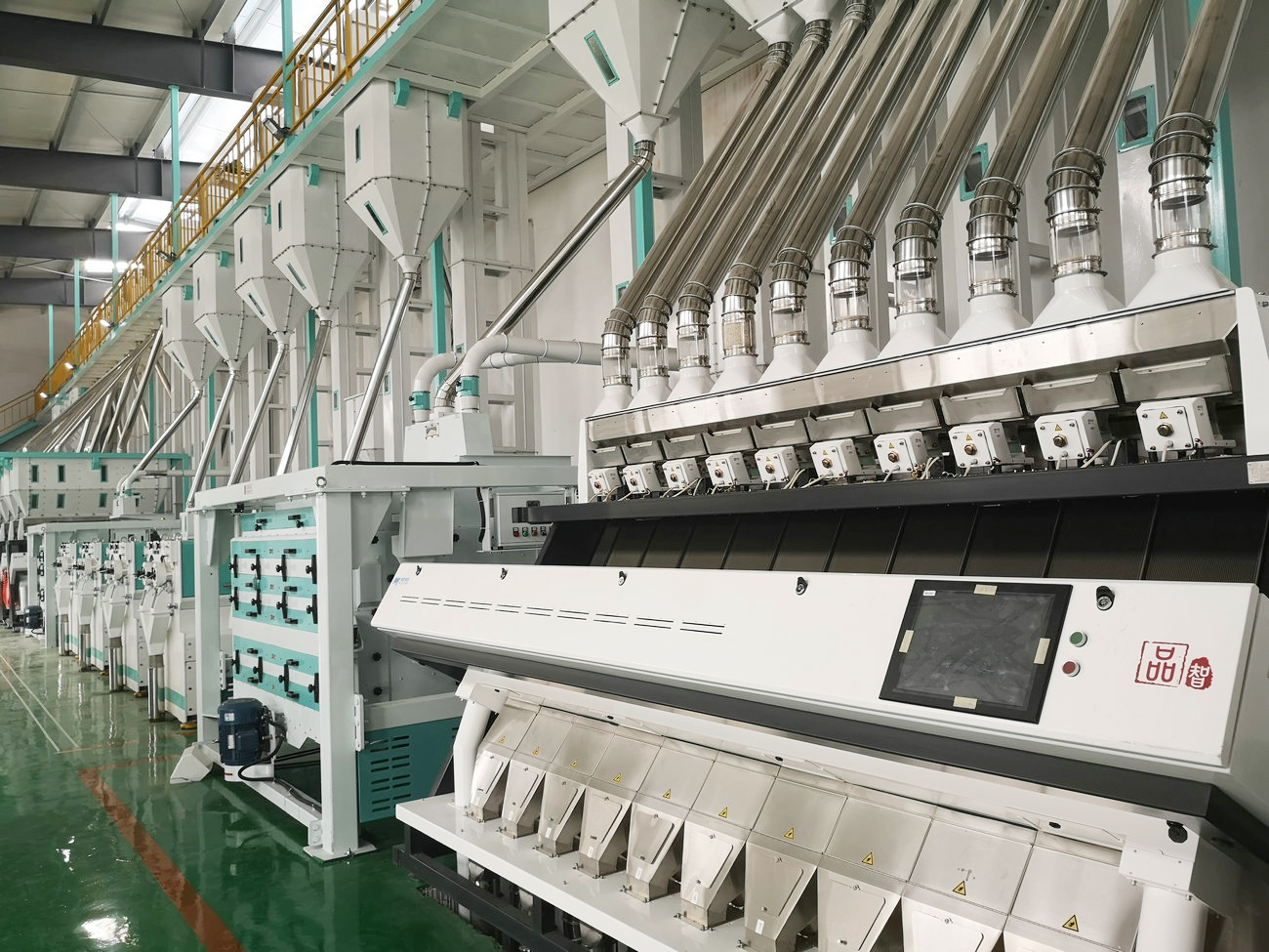 Hunan Jinhui Agricultural Science and Technology Development Co., Ltd. 300T/D complete rice milling project 